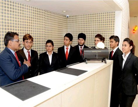 The Singhania Institute of Hotel Management is one of the top hospitality management schools in India, offering instruction in hotel management to students. It has been named one of the top schools in the country. By giving them instruction in all facets of hospitality and hotel management, Singhania has been able to successfully manage the overall trainee. The institute's sole mission is to create the "greatest" managers possible in each of its students. Office House, House Keeping, India School, Hospitality Management, Navi Mumbai, Front Office, School Tops, Hotel Management, Hospitality Industry