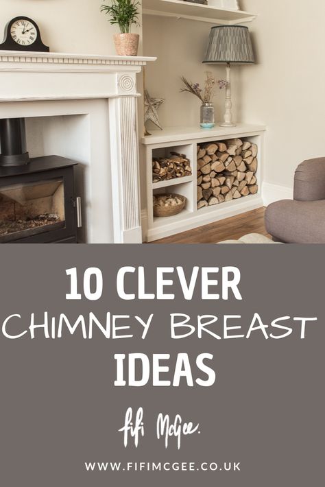 Cottage Snug Ideas, Fire Alcove Ideas, Ideas For Chimney Wall, Snug Ideas Family Rooms, Lounge Chimney Breast Ideas, Small Living Room Chimney Wall Ideas, Dining Room Chimney Breast Ideas, Chimney Breast Ideas Bedroom, Bedroom Chimney Breast Ideas