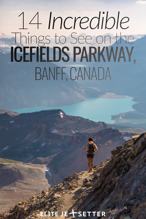 A Guide to Driving the Icefields Parkway - Elite Jetsetter Peyto Lake, Canadian Road Trip, Alberta Travel, Icefields Parkway, Canada Travel Guide, Banff Canada, Canada Road Trip, Beautiful Hikes, Explore Canada