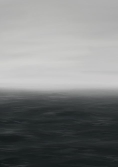 Misty Ocean Painting, Ocean Procreate, Misty Ocean, Art Iphone Wallpaper, Deep Paintings, Art Knowledge, Wallpaper Digital Art, Ocean Drawing, Background Ppt