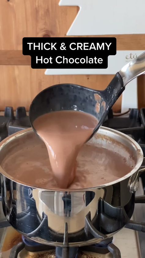 Hot Chocolate Recipes With Powdered Milk, Hot Chocolate With Condensed Milk, Best Hot Chocolate, Condensed Milk Hot Chocolate, Amazing Hot Chocolate Recipe, Homemade Hot Chocolate Sweetened Condensed Milk, Cocoa Recipes, Homemade Hot Chocolate, Hot Chocolate Bars