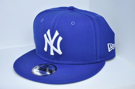 Mlb Hats, New Era Logo, Cool Hats, New York Yankees, Snapback Hat, Snapback Hats, New Era, Mlb, Royal Blue