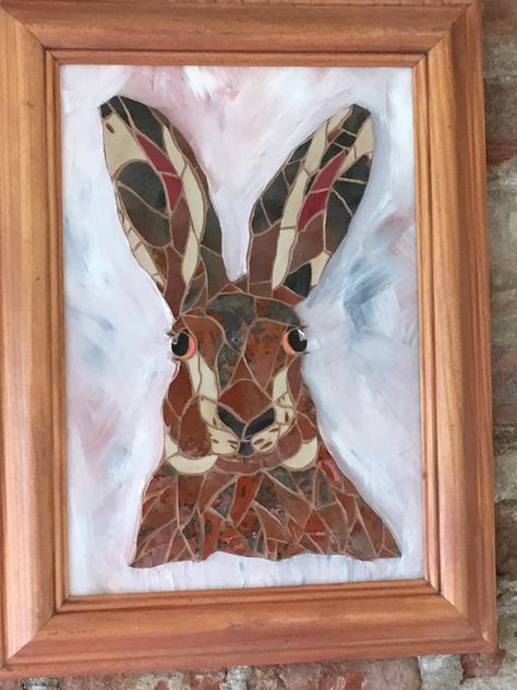 Uncle Harry Harr Mosaic Patterns Templates Free Printable, Mosaic Patterns Templates, Mosaic Rabbit, Mosaic Animals, Fused Glass Artwork, Mosaic Art Projects, Mosaic Ideas, Glass Artwork, Templates Printable Free