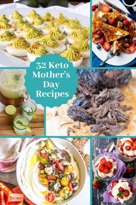 Mothers Day Meals, Mothers Day Dinner, Points Recipes, Super Easy Recipes, Recipes Keto, Peanut Free, Low Carb Keto Recipes, Keto Meal Plan, Main Meals