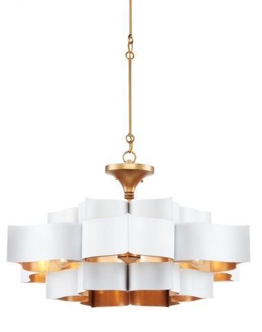 Grand Lotus White Small Pendant | Fischer Gambino Lotus Chandelier, Gold Lotus, Small Chandelier, Luxury Chandelier, White Chandelier, Large Chandeliers, Chandelier Design, Gold Chandelier, Black Chandelier