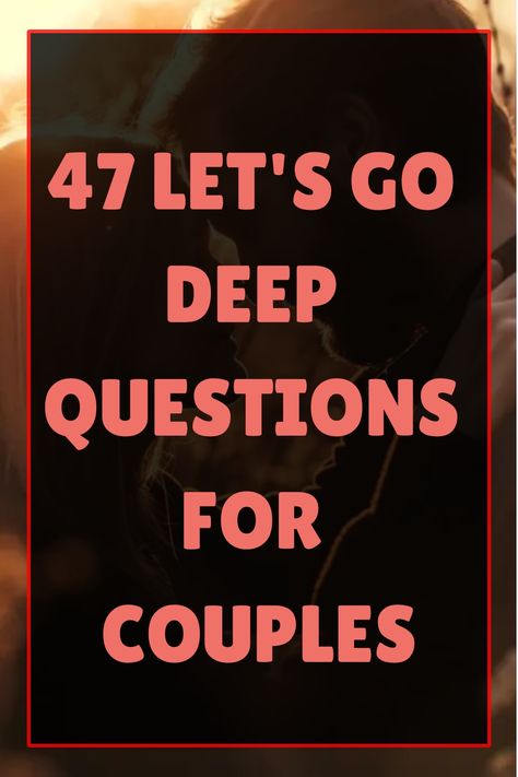 Deep conversations are essential in any meaningful relationship. They help partners understand each other on a profound level, fostering intimacy and trust. The following 47 questions are designed to encourage deep and meaningful dialogues between couples, helping them to explore their feelings, values, and dreams. Deep Questions For Couples 1. What does a perfect day Deep Questions To Ask In A Relationship, Questions For Couples Deep, Deep Couples Questions, Deep Couple Questions, Deep Conversation Questions, Deep Questions For Couples, Deep Relationship Questions, Couple Quiz Questions, Questions To Ask Couples