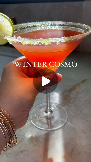 Cortney LaCorte on Instagram: "RECIPE 7 of my THANKSGIVING MENU SERIES: WINTER COSMO❄️🍸 We’re gonna start with a little warning: these are dangerously good. I’m using that cranberry rosemary simple syrup for the 100th time, so hopefully you’ve taken a hint that you need to make a batch of that. 🤣 This cosmo is really light and full of citrus - I use both lemon and lime juice, and it’s delish. I wanted to give the rim a little something festive, so I added like zest as well. This is absolutely another cocktail that can easily be made into a pitcher. Recipe and notes below! INGREDIENTS: 3 ounces vodka 2.5 ounces unsweetened pomegranate juice 1 ounce rosemary cran simple syrup 1 ounce Cointreau 1/2 ounce fresh lemon juice 1/2 ounce fresh lime juice lime wheel for garnish Sugar + lime Winter Cosmo, Rosemary Simple Syrup, Take A Hint, Pomegranate Juice, Thanksgiving Menu, Fresh Lime, Fresh Lime Juice, Fresh Lemon Juice, Simple Syrup