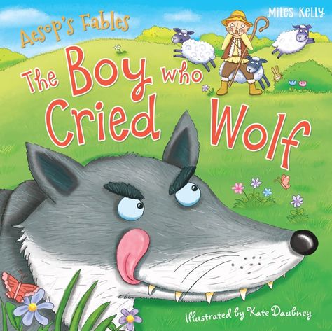 The Boy Who Cried Wolf, Fiction Books For Kids, Lion And The Mouse, Aesop's Fables, Aesops Fables, Bedtime Reading, Wolf Pictures, Childrens Stories, Classic Kids