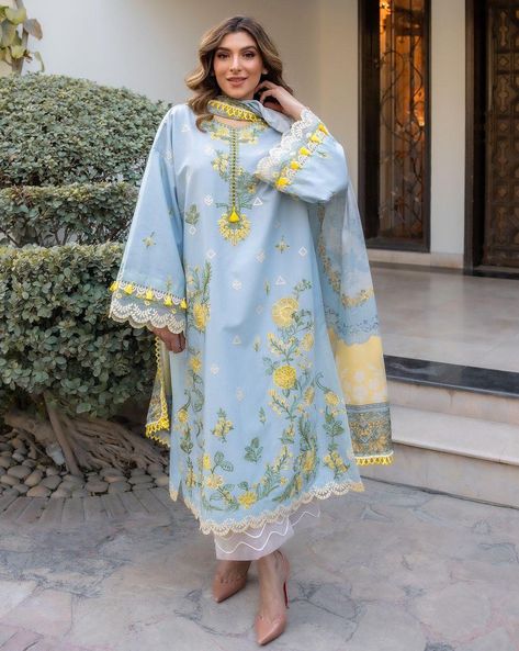 ‼️RESTOCK ALERT‼️- SIRAA’s UNSTITCHED LUXURY LAWN by SADAF FAWAD KHAN✨ LAAM EID FESTIVAL - KHUSHIYON KI DASTAK 🚀 Free Shipping Across UAE ✈️ Flat 40% off on USA, Canada & Australia Shipping Rates 🛬 Flat 50% off on Saudi Arabia Shipping rates 🛍️ Tap the link in bio to shop now! @laamofficial @laambasics @laam_kids @laam_couture @laam_modestwear @laamloves @lifeatlaam Sadaf Fawad Khan, Lawn Dress Design, Dress Designs For Stitching, Fawad Khan, Eid Festival, Lace Dress Design, Pakistani Lawn Suits, Lawn Dress, Simple Pakistani Dresses