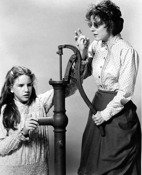 Southern Words, Anne Sullivan, The Miracle Worker, Patty Duke, Melissa Gilbert, Anne Bancroft, Brave Women, Helen Keller, Press Photo