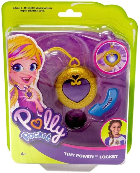 AmazonSmile: Polly Pocket Magical Light Up Signature Locket: Toys & Games Polly Pocket Toys, Polly Pocket World, Poly Pocket, Pretend Makeup, Minnie Mouse Toys, Doll Therapy, Magical Light, Beach Cakes, Paper Dolls Diy