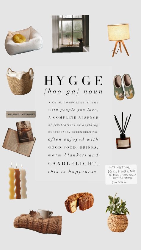 the hygge combo American Hygge, Hygge Home Aesthetic, Spring Hygge Aesthetic, Hygge Wallpaper Iphone, Hygge Manifesto, Hygge Apartment, Hygge Lifestyle Inspiration, Hygge Home Inspiration, Hygge Interior Design