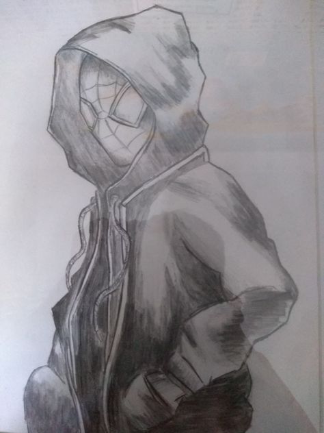 This my miles morales drawing took a while hope u like Spider Man Miles Morales Drawing Sketch, Mile Morales Drawing, Miles Morales Drawing Pencil, Miles Morales Sketch Pencil, Miles Morales Spiderman Sketch, Spider Man Miles Morales Drawing, Miles Morales Spiderman Drawing, Spiderverse Reference, Miles Sketch