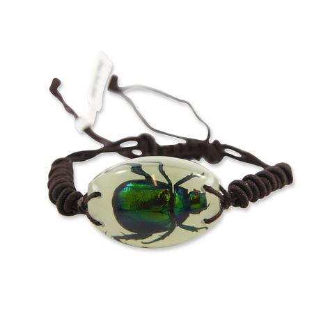 PRICES MAY VARY. Chafer Beetle Bracelet Glow in the Dark Background adjustable Bracelet from 6.5 to 10 in Rectangle Shape With Resin Material Glow In The Dark Background, Real Green, Scarab Bracelet, Fashion Background, Mask Masquerade, Weird Gifts, Green Accessories, Kids Dress Up, Silicone Bracelets