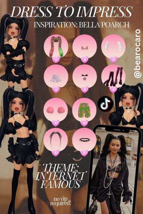 #dresstoimpress #dresstoimpressoutfit #dress #sims4 #roblox #dti #dresstoimpresscode Cute Non Vip Dti Outfits, Doll Dress To Impress No Vip, Vip Outfit Hacks Dress To Impress, Non Vip Dti Outfits Ideas, Famous Youtuber Outfit, Dti Outfits Without Vip, Famous Dti Theme, Dti Preppy Theme Outfit, No Vip Dti Outfit Ideas