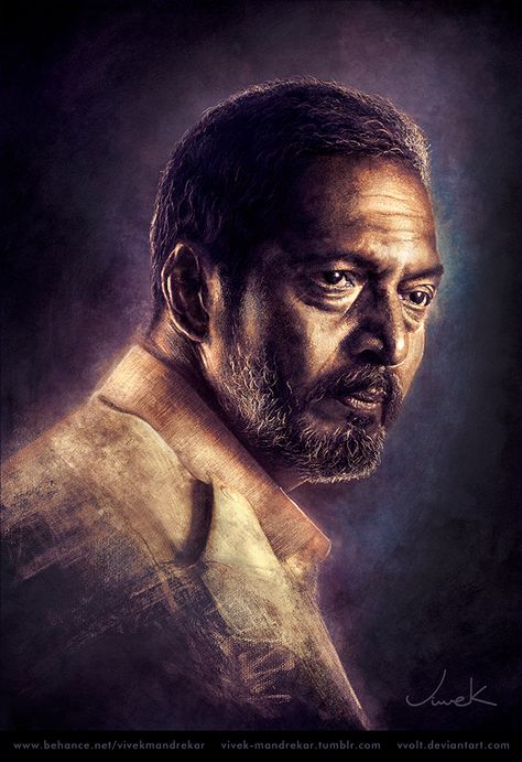 NANA PATEKAR Digital Painting Duration: 29 Days • Software: Adobe Photoshop CS5 Tablet: Wacom Intuos 5 • Brushes: Custom    #Nanapatekar #digitalpainting #portraitpainting #digital #wacom #photoshop #adobe #portrait #painting #drawing #illustration Deadpool Images, Nana Patekar, Manoj Bajpayee, Janmashtami Wishes, Ratan Tata, Oil Colour, 29 Days, 4k Images, Indian Subcontinent