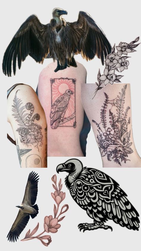 Vulture Tattoo, Tattoos