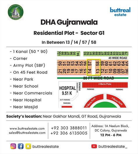 💥 DHA Gujranwala Plot ✅ Block: G1 ✅ Corner ✅ 45 Feet Road ✅ Demand: 10,000,000 (1 Crore) ✅ Development Charges Payable: 1,466,300 ✅ Transfer Filer Fee: 622,000 📞 +92 303 3888011 | +92 306 6135005 🌟 Follow for daily real estate updates #realestate #investment #gujranwala #dha #dhagujranwala Investment, Real Estate, Road, Quick Saves