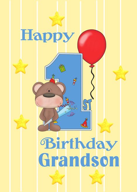 Grandson 1st Birthday, Grandson Birthday Quotes, Baby Birthday Quotes, Grandson Birthday Wishes, First Birthday Quotes, 1st Birthday Message, Birthday Grandson, Birthday Nephew, Happy Birthday Grandson