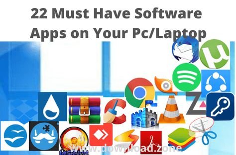 Download free software on your new laptop or a pc would give you the real and productive access on its full scale for your home or small office system, you need to install some essential software and apps on it to enhance the best pc experience and optimum productivity. Your pc or laptop isn’t here […] The post 22 Must Have Software Download For Pc in 2020 appeared first on Download.zone. Best Software For Pc, Must Have Apps For Laptop, Laptop Apps, Cricut Apps, Free Software Download Sites, Office System, Computer Hacks, Learn Skills, Video Downloader App