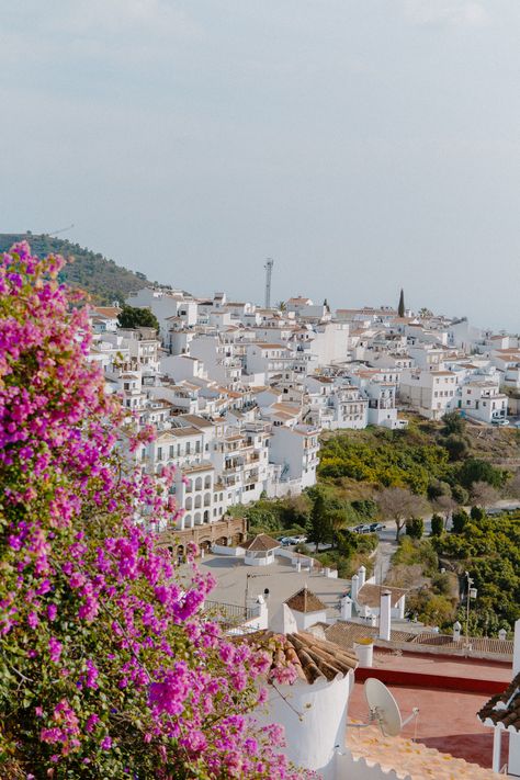 Frigiliana: The Most Magical Village in Spain Frigiliana Spain, Greece Vibes, Magical Village, Nerja Spain, Malaga Airport, Spain Aesthetic, Beach Towns, South Of Spain, Southern Spain