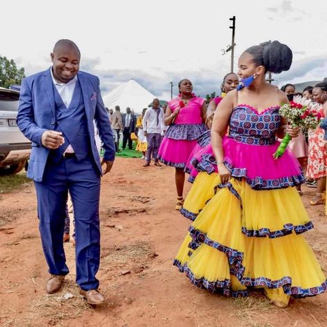 Sepedi Bapedi, Modern Sepedi Traditional Dresses, Sepedi Traditional Wedding Dresses, Sepedi Traditional Attire, Sesotho Traditional Dresses, Pedi Traditional Attire, Sepedi Traditional Dresses, South African Traditional Dresses, African Traditional Wedding Dress