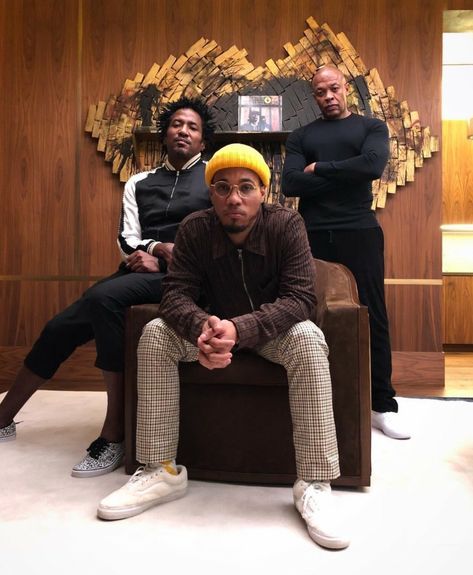 Q Tip, Anderson Paak & Dr. Dre Anderson Paak Style, Anderson Paak Outfit, Juno Outfit, Andy Anderson, Dennis Brown, Silk Sonic, Anderson Paak, Singer Fashion, Rap Beats