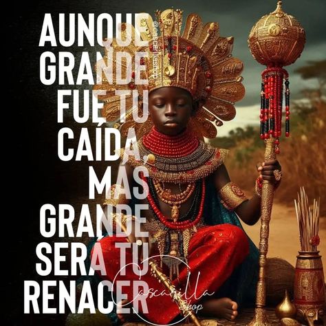 La frase del día 🌞 es de nuestro Orisha Elegua 🖤❤️🗝👑🗝❤️🖤 ELEGUA dice: Aunque grande fue tu caída, más grande será tu renacer. ¡Maferefun Elegua! #frases #frasessanteria #oya #santeria #santeros #shango #yemaya #eleggua #orula #oshun #ogun #obatala #ifa #oshosi #olokun #santerosmiami #santerosdelmundo #oshacontruye #marefefun #santero #iyaworaje #elegbara #regladeosha #religionyoruba #aleyo #cascarillashop #miami #miamiflorida Miami Florida, Miami