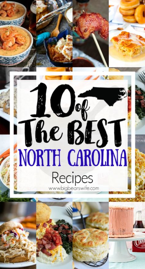 North Carolina Dessert Recipes, North Carolina Food Recipes, North Carolina Recipes, American Cuisine Recipes, Carolina Recipes, State Recipes, North Carolina Food, Best Homemade Biscuits, Kitchen Books