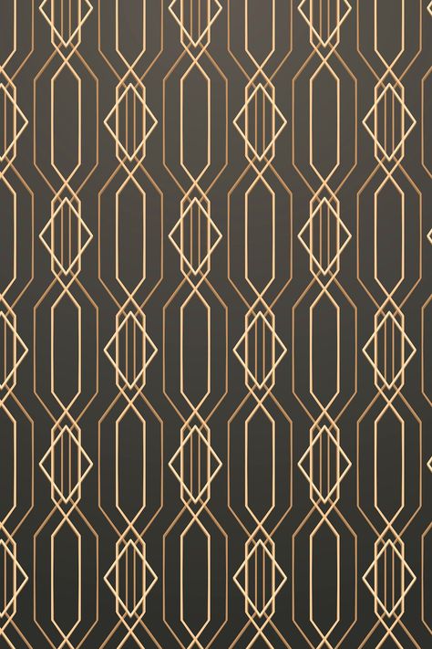 Paper Texture Background Design, Art Deco Pattern Design, Art Deco Geometric Patterns, Art Deco Design Graphics, Art Deco Motifs, Gold Geometric Pattern, Floral Cards Design, Free Illustration Images, Geometric Design Art