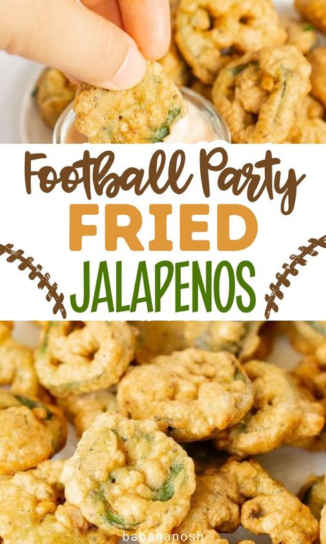 Fried jalapenos. Fried Jalapeno Poppers, Jalapeno Appetizer, Football Party Snacks, Jalapeno Bites, Party Snack Table, Fried Jalapenos, Deep Fried Appetizers, Bite Size Food, Deep Fried Food