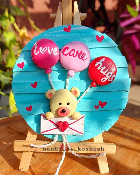 Here's to more inspiration and innovation of the month of #february .. The month that is full of Love ❤️ and Happiness and also helps me achieve 3K followers .. Thanks for all the love and support ❤️ 💕 ✨️ Do support me in the upcoming year.. Grateful Thankful Blessed.. #handcrafted #handmadegifts #handmadewithlove #februarywrapup #nanhi_si_koshish #explorepage #explore #clayart #artwork #artistofinstagram #moulditcraft #keyholder #giftsforkids #momsofinstagram #kidsofinsta ... Diy Cute Birthday Gift Ideas, Happy New Year Diy Crafts, New Year Creative Ideas, 3k Followers Thanks, New Year Painting Ideas, Happy New Year Gift Ideas, Happy New Year Painting, Lamasa Art, Ceramic Plates Art