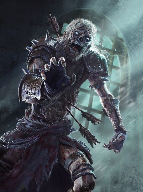 ArtStation - Zombie, Luciano Komorizono Fantasy Zombie Art, Fantasy Zombie, Zombie Art, Fantasy World, Dark Fantasy, Zombie, Board Games, Fantasy Art, Game Of Thrones Characters