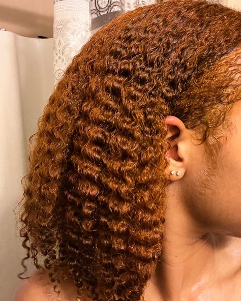 Natural Color Hair Dye Ideas Light Brown, Cinnamon Natural Hair, Dyed 4c Natural Hair Honey Blonde, Light Brown 4c Natural Hair, Natural Hair Dye Ideas Blondes, Honey Blonde Hair Color Black Women, Light Brown 4c Hair, Light Brown Natural Hair Black Women, Honey Blonde 4c Natural Hair