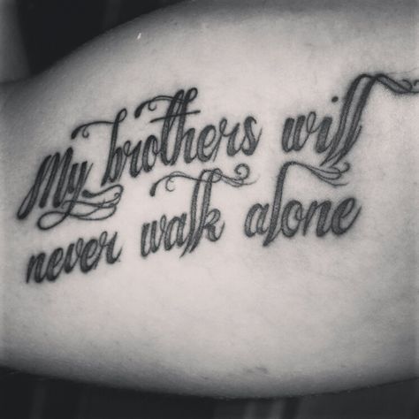 Younger Brother Tattoo Ideas, Tattoo For Older Brother, Tattoo Dedicated To Brother, Comrade Tattoo, Tattoo For Little Brother, Matching Tattoos Brothers, Brothers Tattoo For Men, Brother Tattoo For Men, Tattoo For My Brother