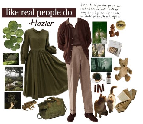 like real people do- Hozier | goblincore aesthetic outfit ideas |