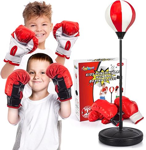 Kids Punching Bag, Boxing Punching Bag, Gloves Boxing, Kids Punch, Boxing Bag, Boxing Bags, Boxing Equipment, Punching Bag, Presents For Kids