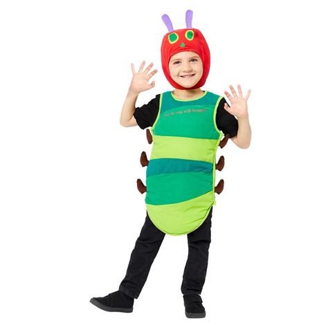 Very Hungry Caterpillar Costume Very Hungry Caterpillar Costume, Hungry Caterpillar Costume, Fancy Dress Ideas For Kids, Caterpillar Costume, Fancy Dress Ideas, Childrens Fancy Dress, The Very Hungry Caterpillar, Very Hungry Caterpillar, Very Hungry