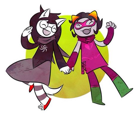 Jade x Nepeta Jade X Nepeta, Jade Harley X Nepeta, Nepeta Kit Kat, Homestuck Pfp Nepeta, Jade Harley Homestuck, Homestuck Nepeta, Nepeta Leijon, Homestuck Jade Harley, Jade Harley