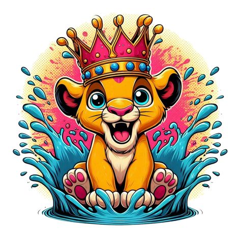 Simba Png, Roi Lion Simba, Simba Lion King, Lion Clipart, The Lion King Simba, Simba Lion, Splash Design, Simba And Nala, Images Disney