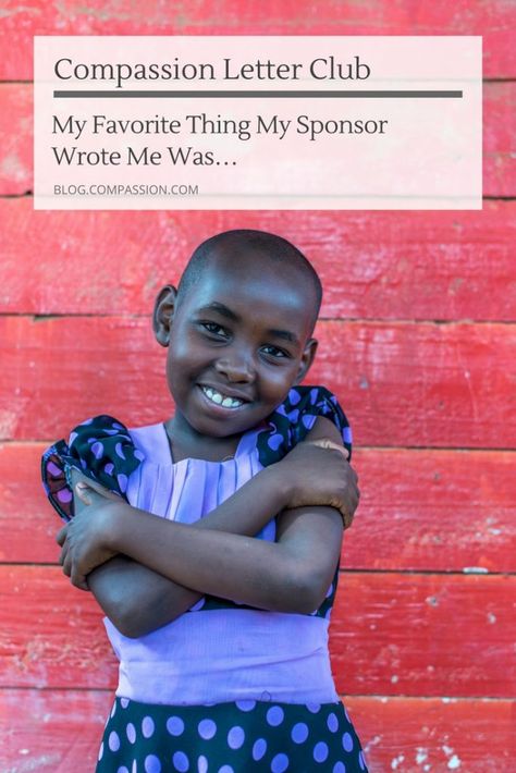 Great letter writing ideas! 8 children and teens tell us their favorite thing their sponsor has written them. Include these words of love, encouragement and support in your next Compassion Letter. The youth you sponsor will cherish them for years to come! #compassionletter Compassion Letter Writing Club, Compassion Letter Club, Compassion International Letter Writing Ideas, Letter Writing Ideas, Love Encouragement, Child Sponsorship, Living In Poverty, Charity Foundation, Compassion International