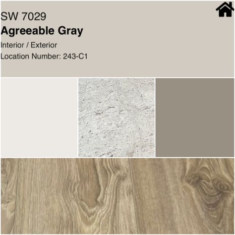 Agreeable Gray With Flooring, Agreeable Gray Flooring, Agreeable Gray Fireplace, Floor Colors That Go With Agreeable Gray, Agreeable Gray Kitchen Island, Cabinet Colors That Go With Agreeable Gray, Agreeable Gray And Snowbound, Snowbound And Agreeable Grey, Agreeable Gray Cabinets