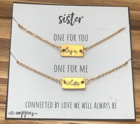 18th Birthday Gift For Sister, Sisters 18th Birthday Gift Ideas, Birthday Idea For Sister, Customised Gift Ideas For Best Friend, Sister Necklace For 2, Birthday Box For Sister, Presents For Sister Birthday, Notes For Sister, Sister Bday Gift Ideas