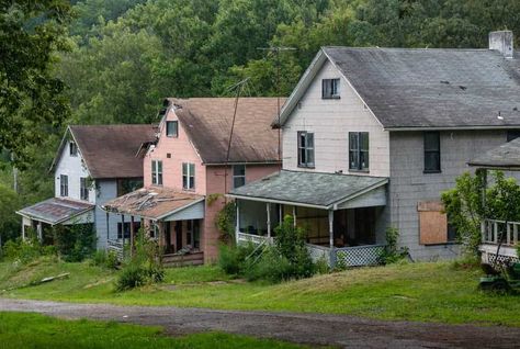 Inside the Abandoned Yellow Dog Village near Kittanning, Pennsylvania Abandoned Towns, Company Town, Apartment Guide, Abandoned Homes, Western Pennsylvania, Townhouse For Rent, Old Abandoned Houses, Glasgow City, Places To Rent