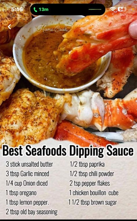 Garlic Butter Dipping Sauce, Best Garlic Butter, Seafood Dipping Sauce, Butter Dipping Sauce, Baked Crab, Seafood Dish Recipes, Seafood Boil Recipes, Homemade Sauce Recipes, Delicious Seafood Recipes