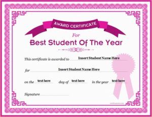 Student of the Year Award Certificate Template for MS Word DOWNLOAD at http://certificatesinn.com/student-of-the-year-award-certificates/ Best Student Award Certificate, Best Student Award, Student Awards Certificates, Student Certificates, Word Reference, Student Of The Week, Free Gift Certificate Template, Student Of The Month, Certificate Format