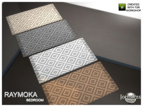 jomsims' Raymoka bedroom rug Kid Laundry, Sims 4 Bedroom, House Deco, Bedroom Deco, Cc Sims, Deco Furniture, Sims Mods, Sims 4 Cc, Led Tv