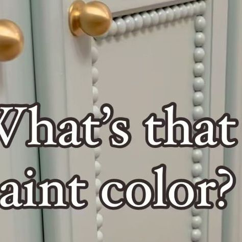 Christina on Instagram: "Probably my most asked paint question ever, and I love answering! It’s the perfect shade of aqua, and it looks great with yellows, pinks, and purples. I had it mixed in Benjamin Moore Advance Satin Paint because it is perfect for DIYers to paint cabinets, trim, and doors. Save this for later!" Benjamin Moore Advance Paint Furniture, Trim And Doors, Benjamin Moore Advance Paint, Paint Cabinets, Washington Street, January 23, Furniture Designs, Guest Rooms, Paint Furniture