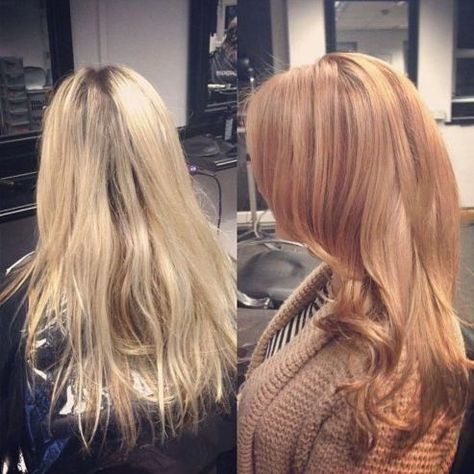 Blonde To Strawberry Blonde, Blonde Hair Dyed Black, Strawberry Blonde Hair Ideas, Blonde Angled Bob, Chelsea Houska Hair, Champagne Blonde Hair, Blonde Wedding Hair, Blonde Hair Ideas, Ombre Blond