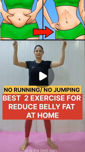 One Exercise For Flat Belly, Yoga To Reduce Belly Fat Exercise, Exercise For Belly Fat At Home, Workout Belly Fat Exercises, Exercises For Belly Fat Woman, Fat Belly Workout, Easy Exercises For Beginners, Reduce Belly Fat Quickly, Exercise For Flat Stomach